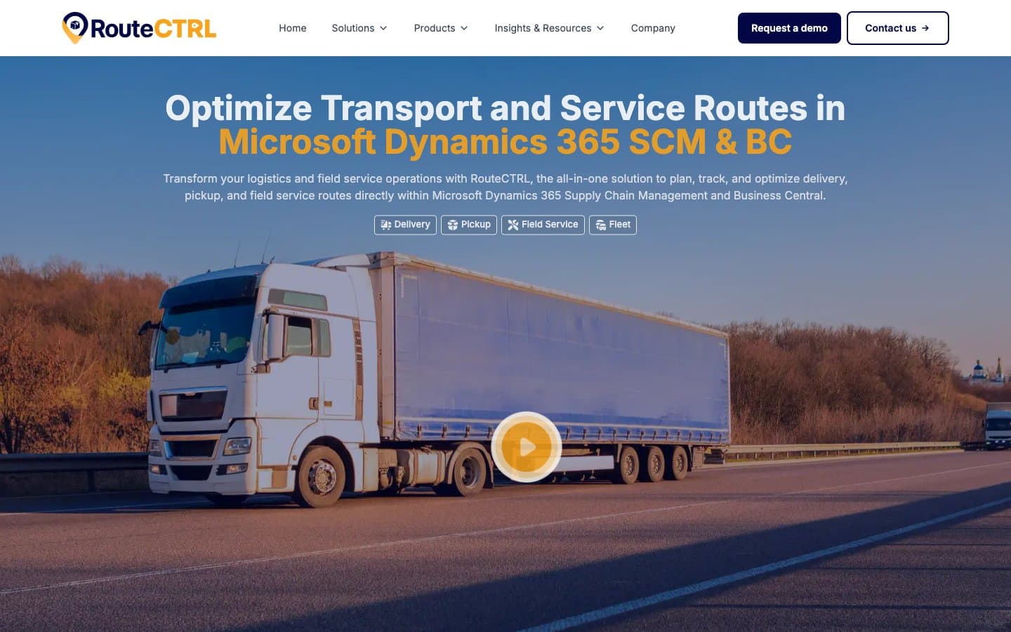 RouteCTRL screenshot